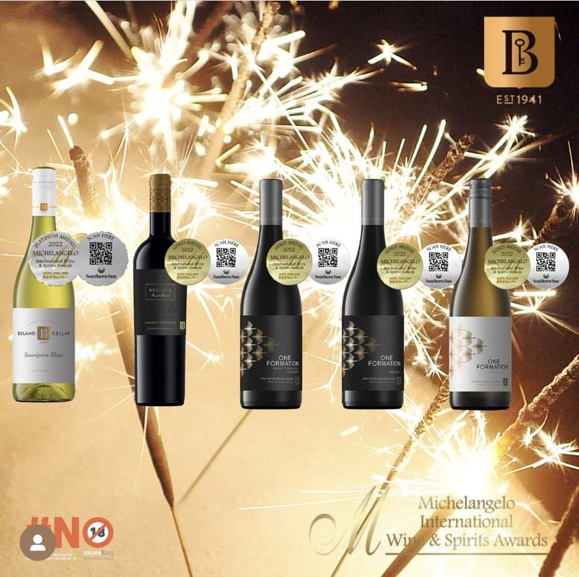 Boland Cellar aimed for the stars at the Michelangelo International Wine & Spirits Awards 2022.